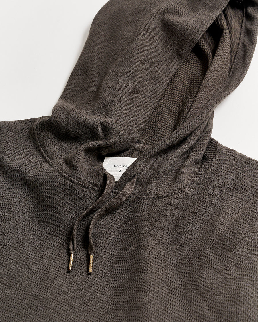 Thermal Hoodie in Charcoal