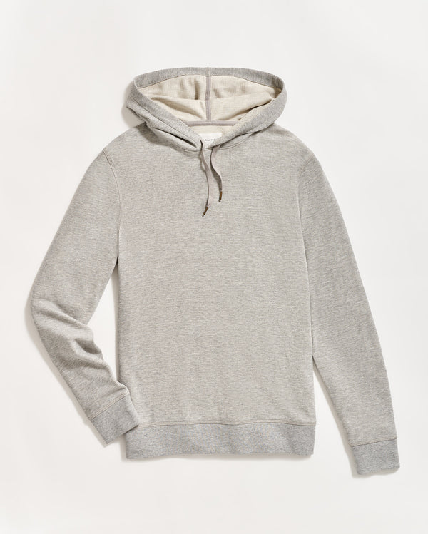 Thermal Hoodie in Light Grey