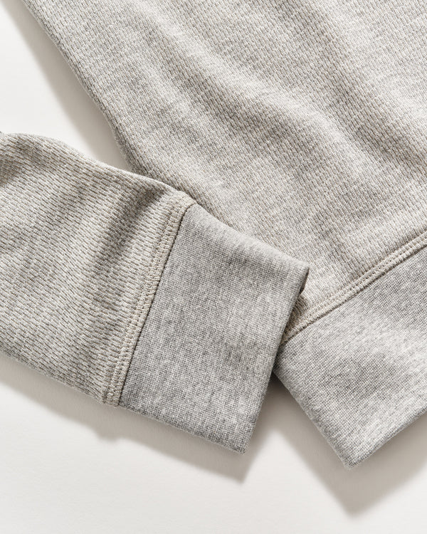 Thermal Hoodie in Light Grey