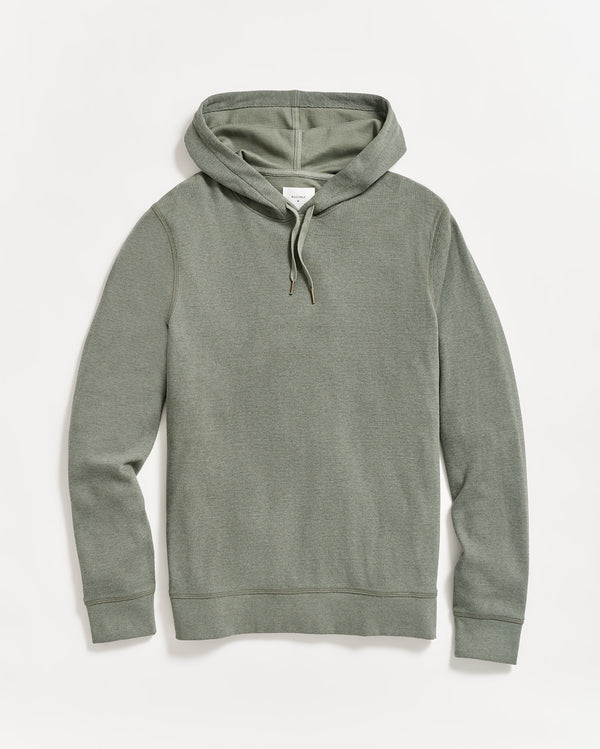 Thermal Hoodie in Slate Green