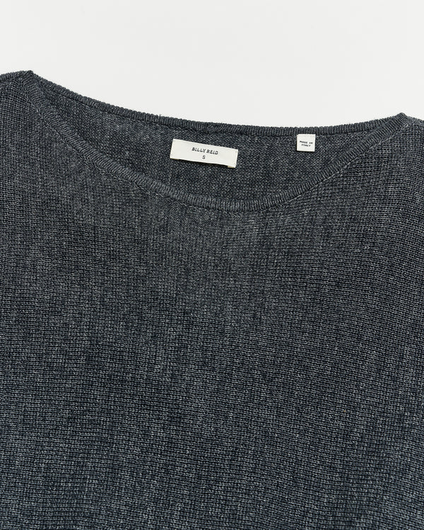 Bound Dolman Sweater in Black