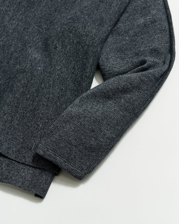 Bound Dolman Sweater in Black