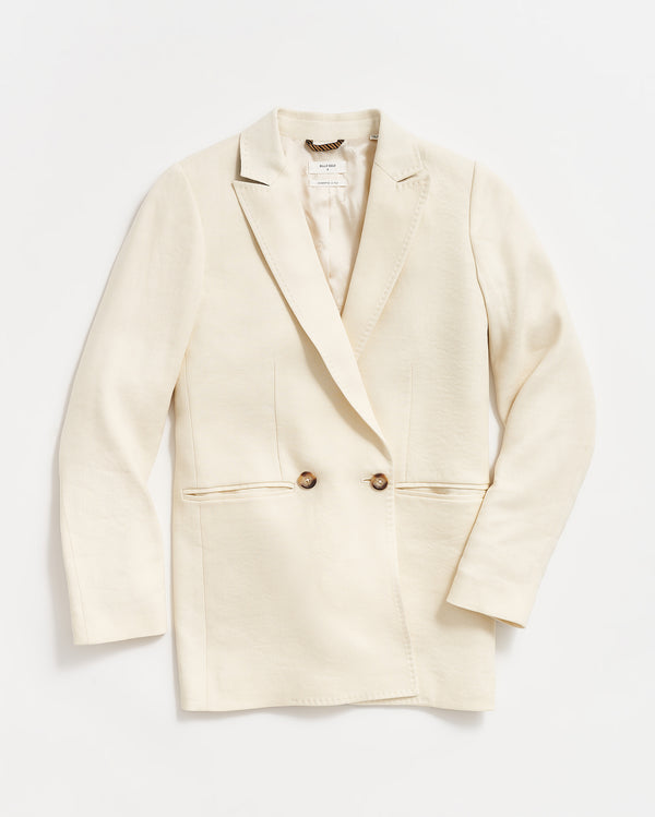 Jeanne Jacket in Tinted White