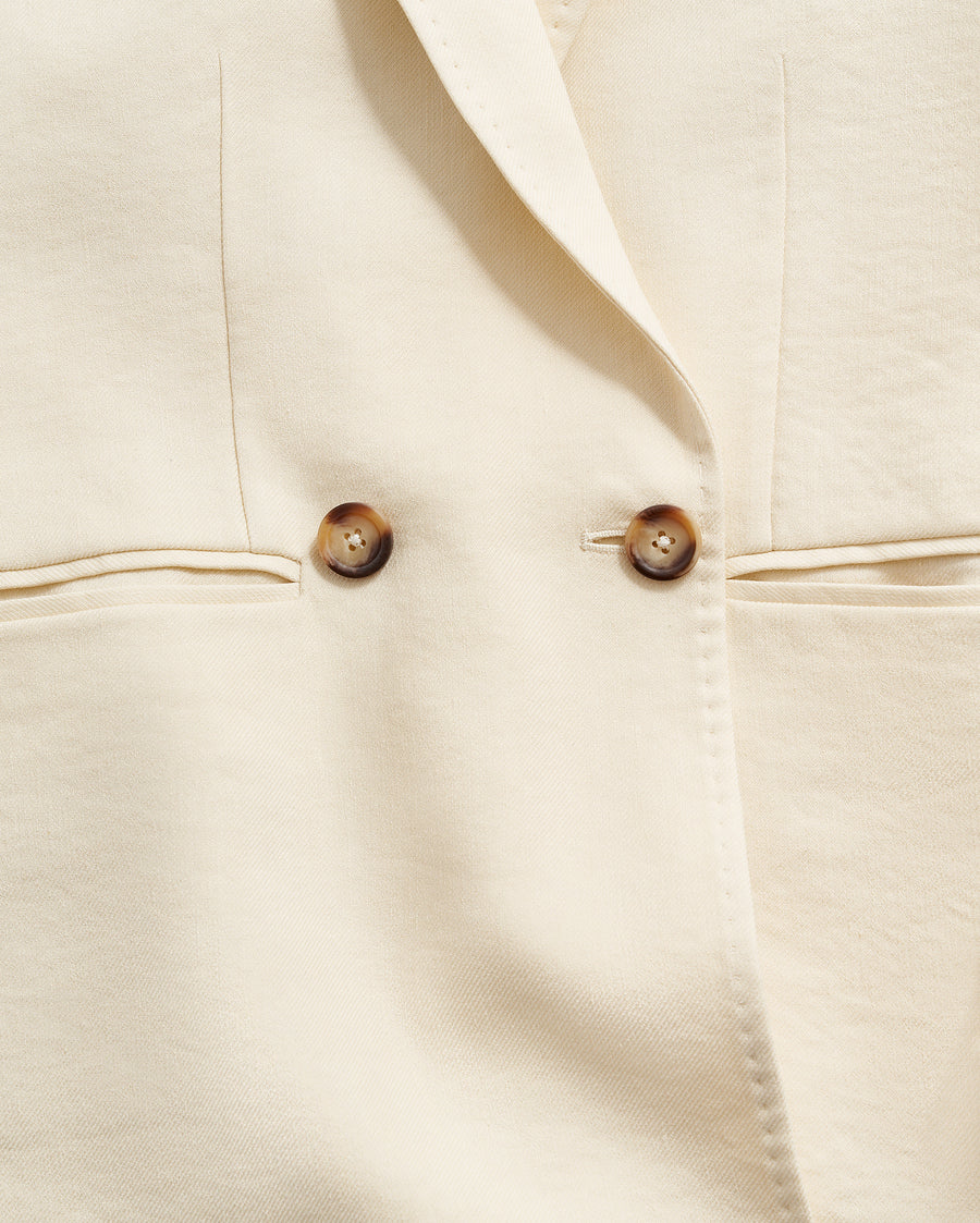 Jeanne Jacket in Tinted White