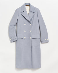 Macdougal Coat in Light Blue