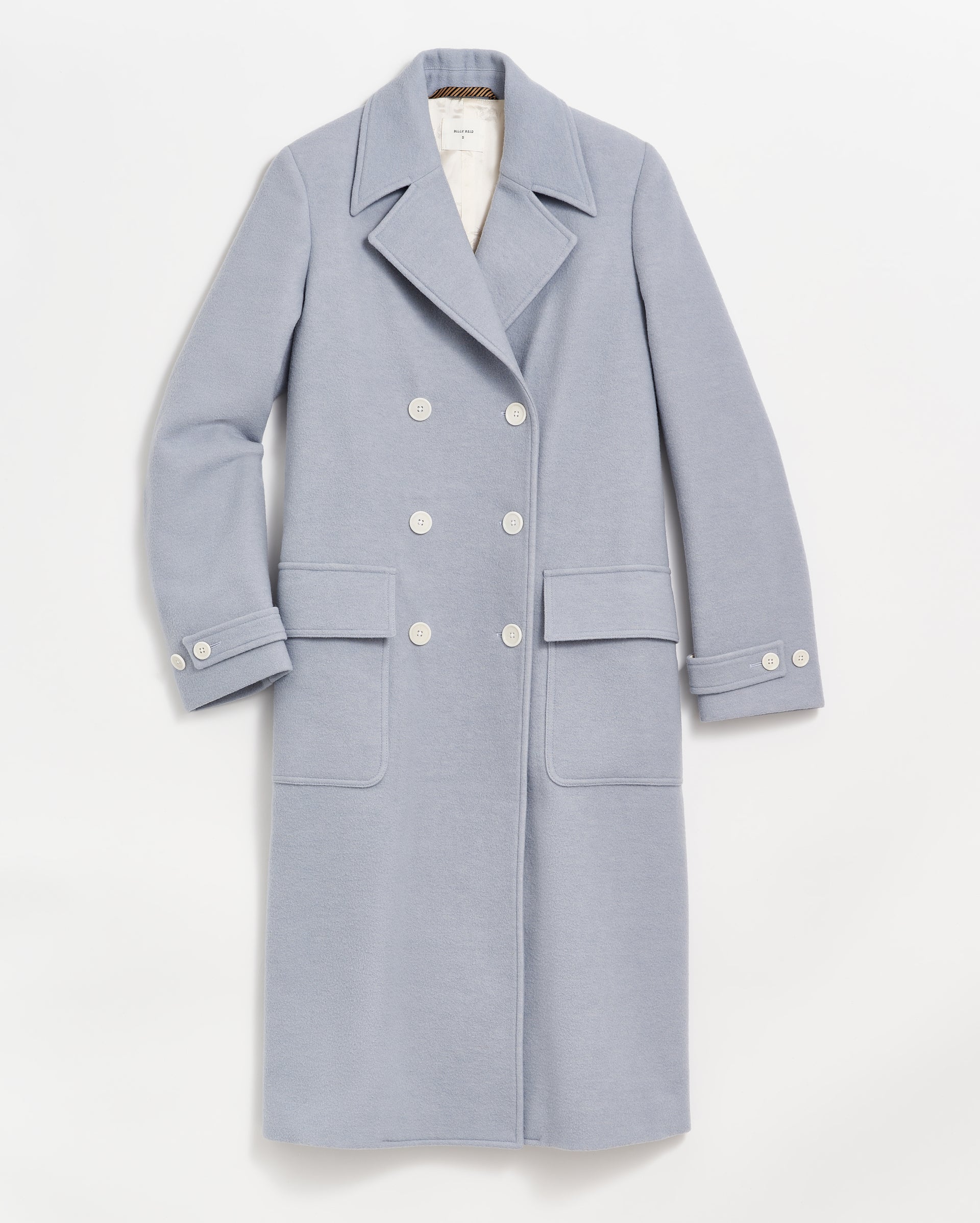 Macdougal Coat in Light Blue