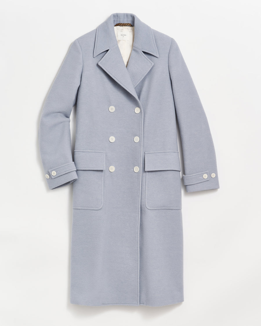Macdougal Coat in Light Blue