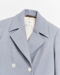 Macdougal Coat in Light Blue
