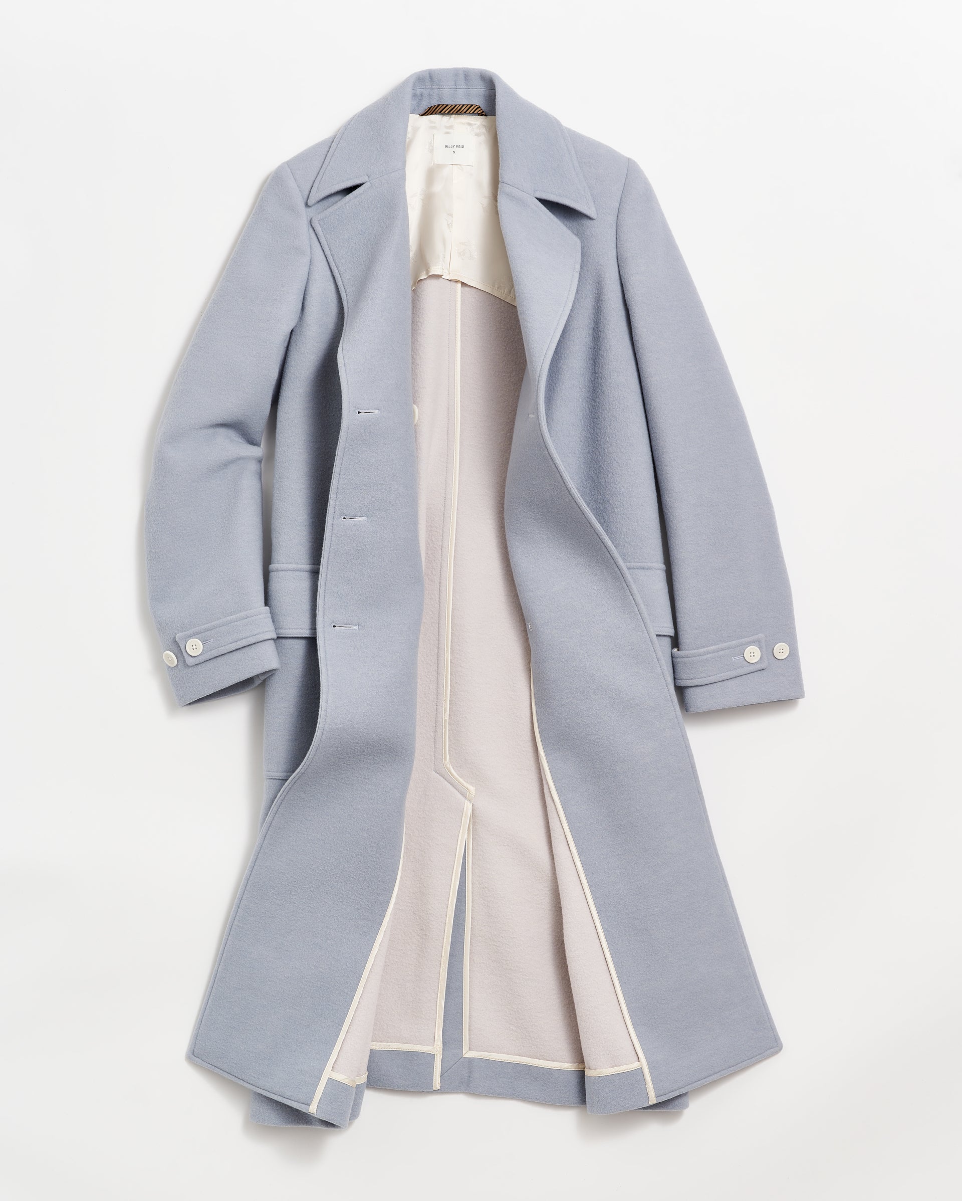 Macdougal Coat in Light Blue