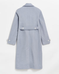 Macdougal Coat in Light Blue