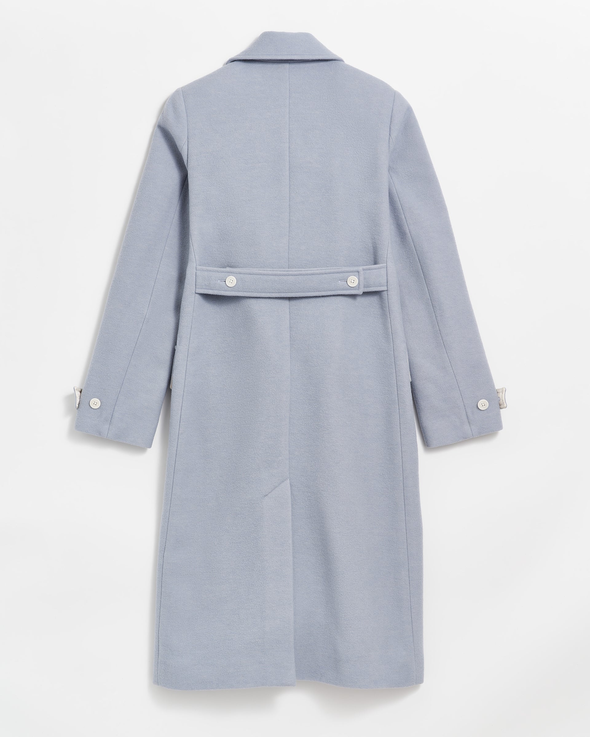 Macdougal Coat in Light Blue