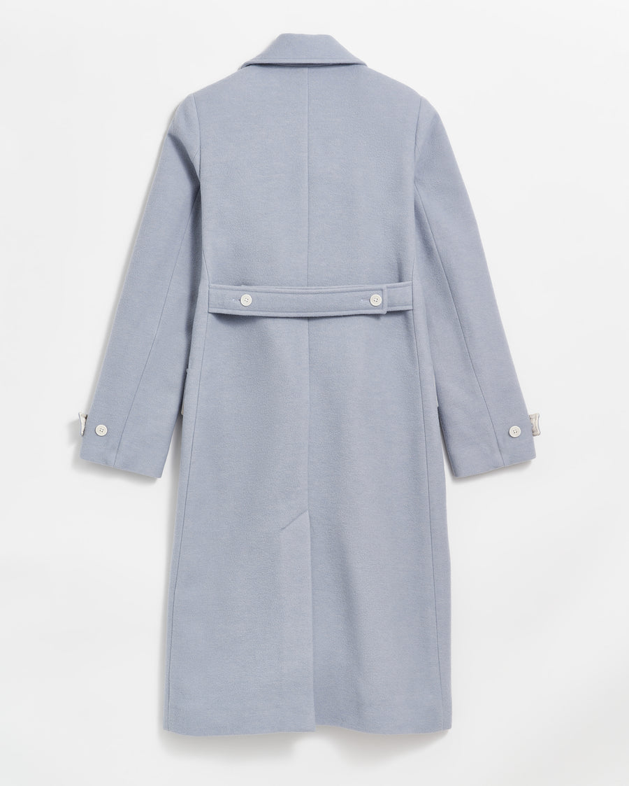 Macdougal Coat in Light Blue