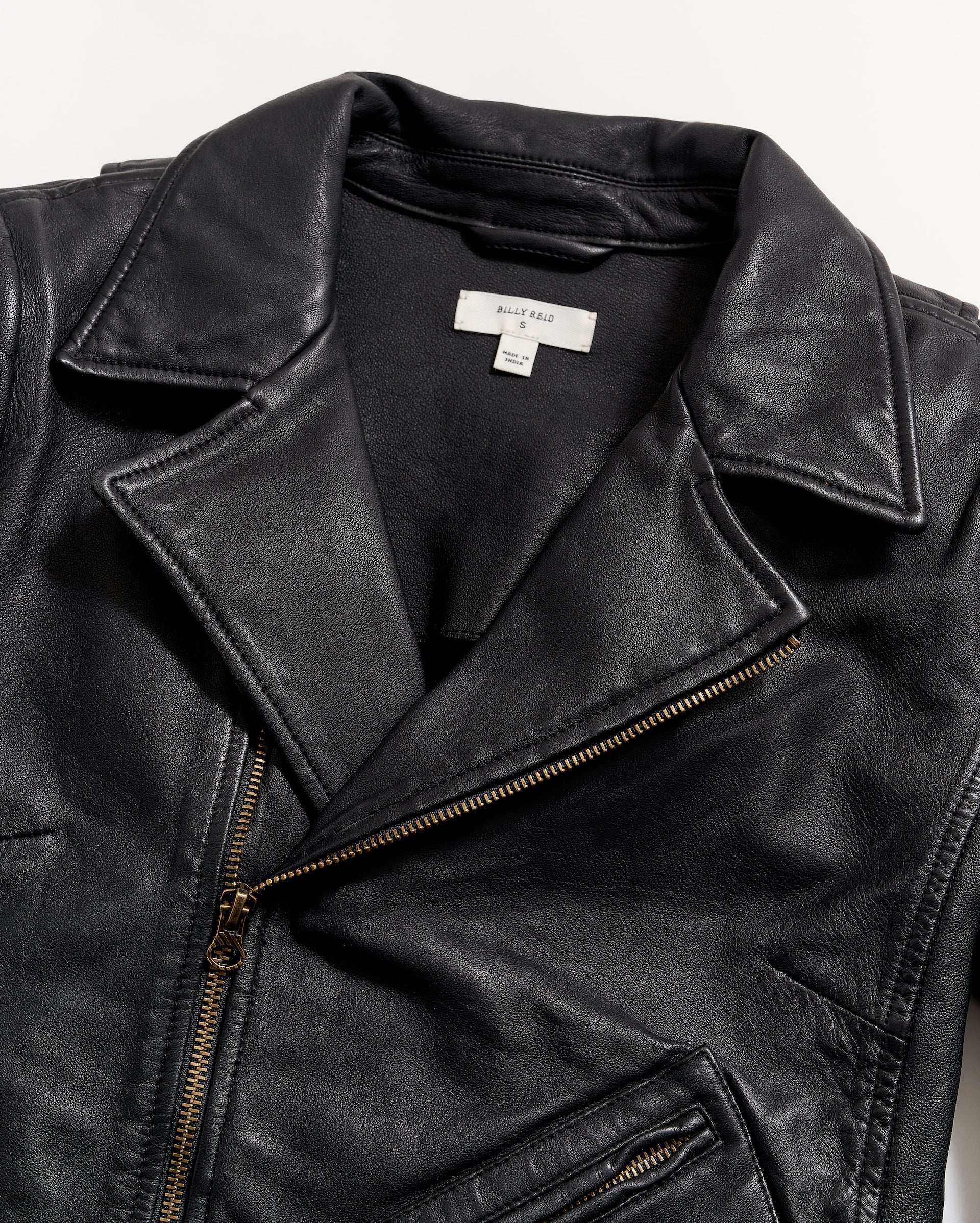 Women's Classic Moto Leather Jacket - Crafted From Lambskin