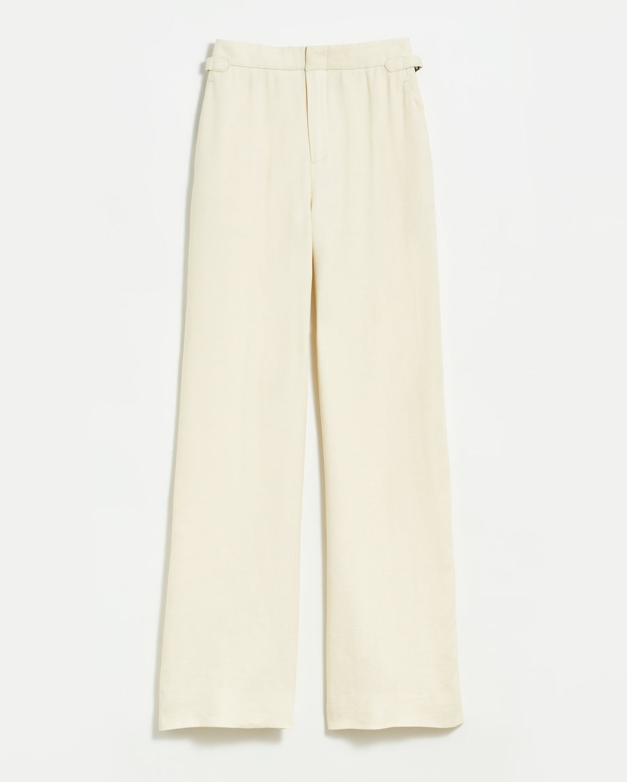 Gable Wide Leg Trouser in Tinted White