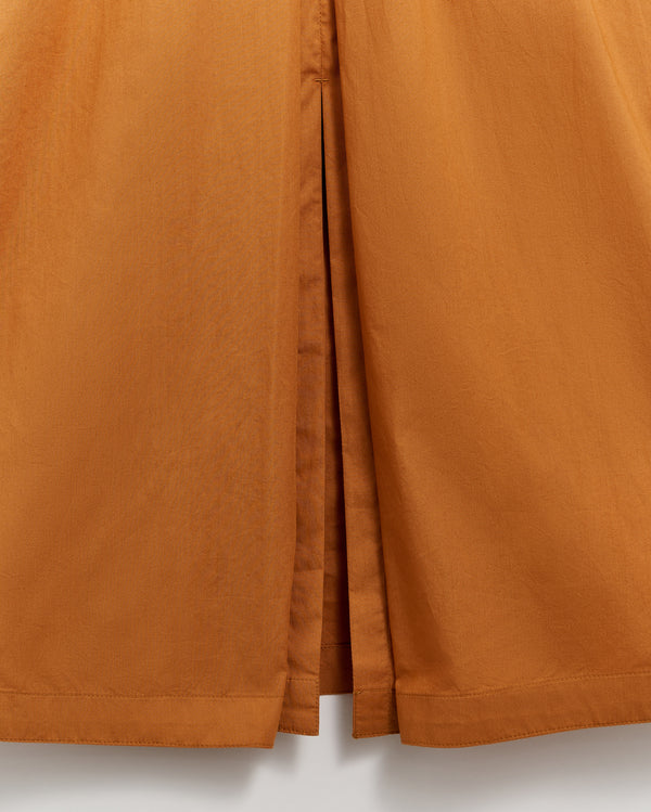 V Neck Dress in Caramel