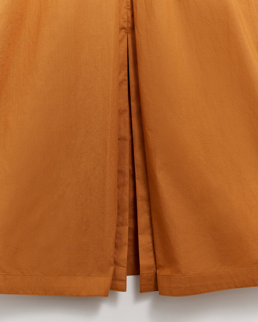 V Neck Dress in Caramel