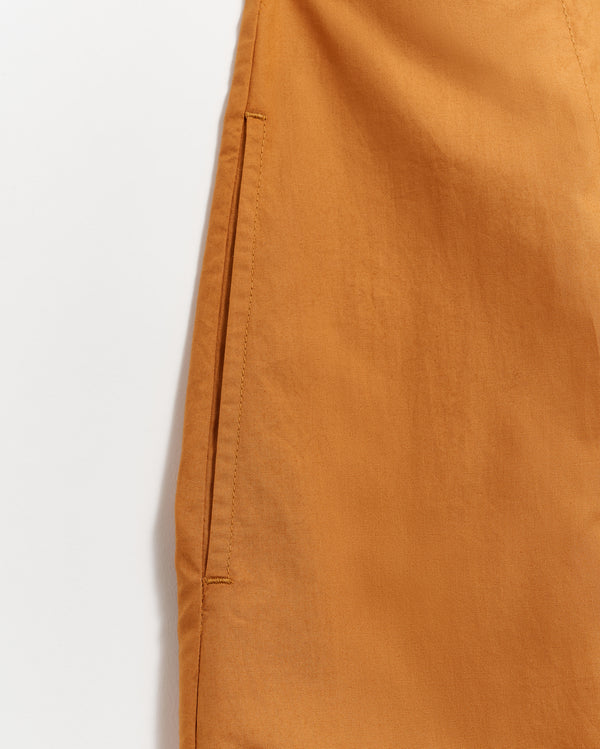 V Neck Dress in Caramel