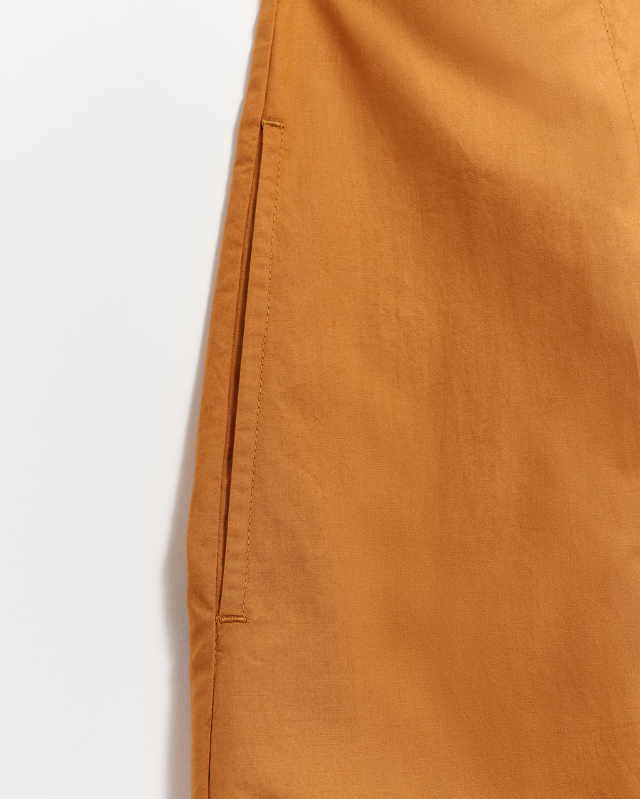 V Neck Dress in Caramel