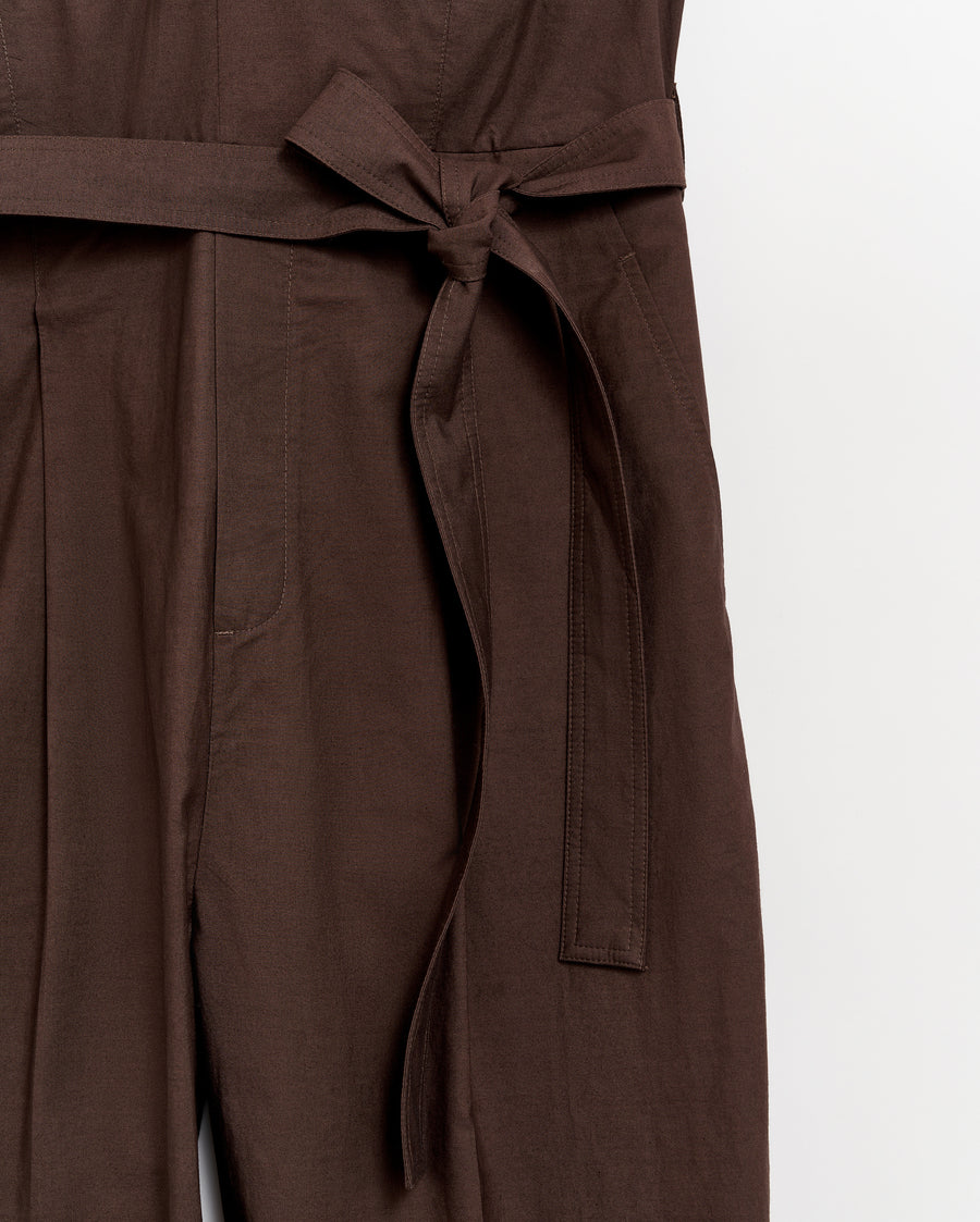 Jumpsuit in Chocolate