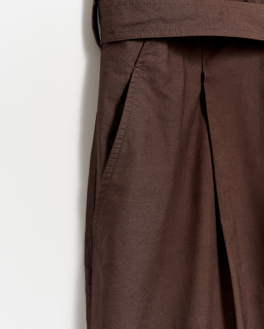 Jumpsuit in Chocolate