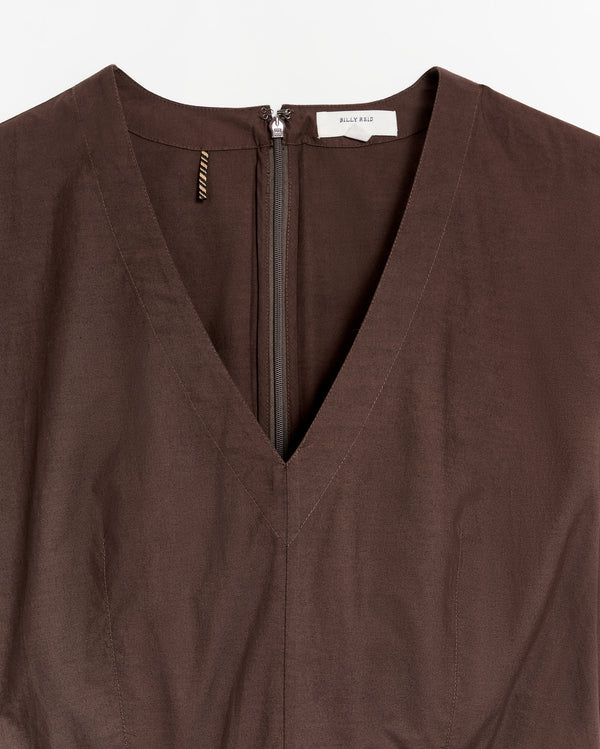 Jumpsuit in Chocolate