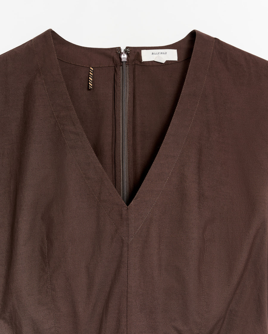 Jumpsuit in Chocolate