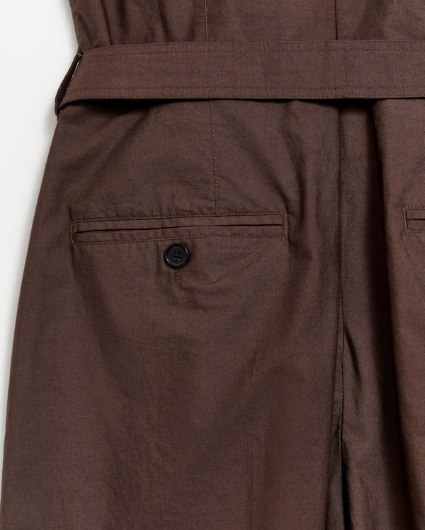 Jumpsuit in Chocolate