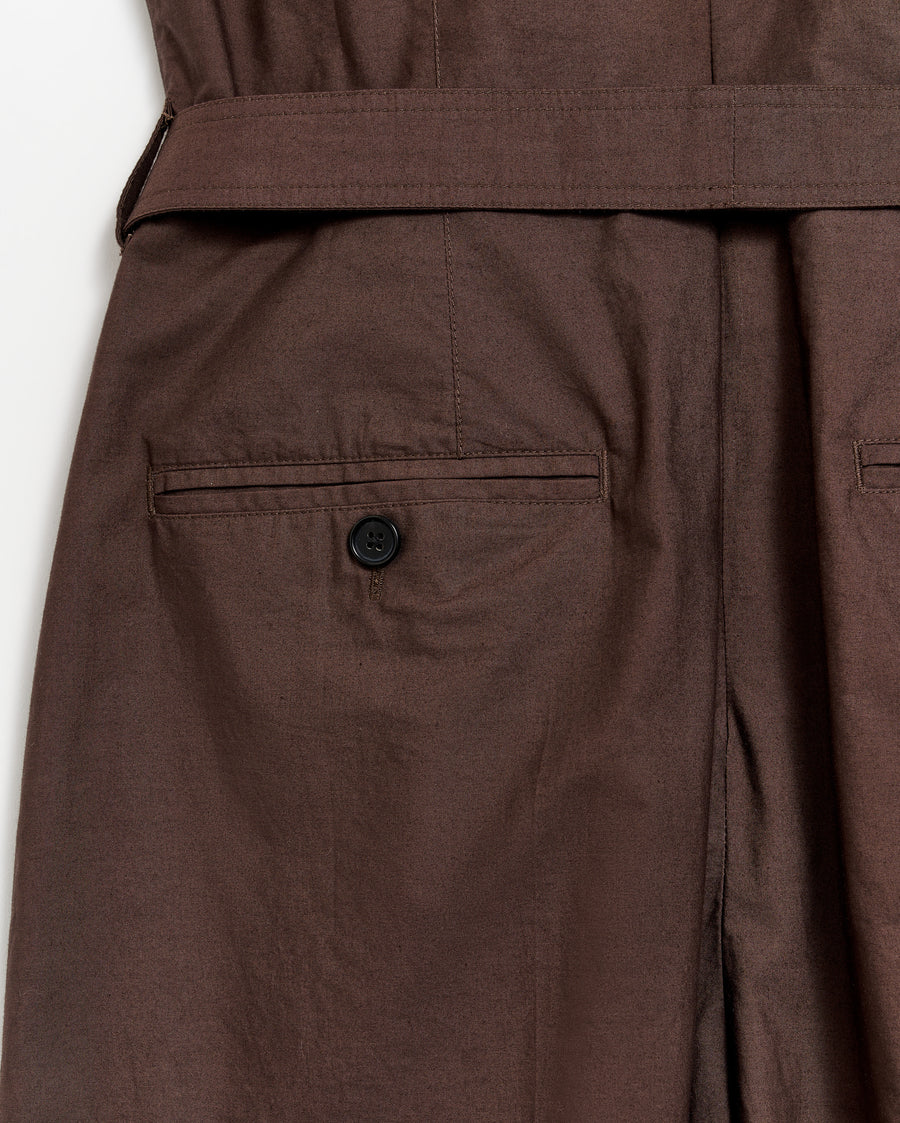 Jumpsuit in Chocolate