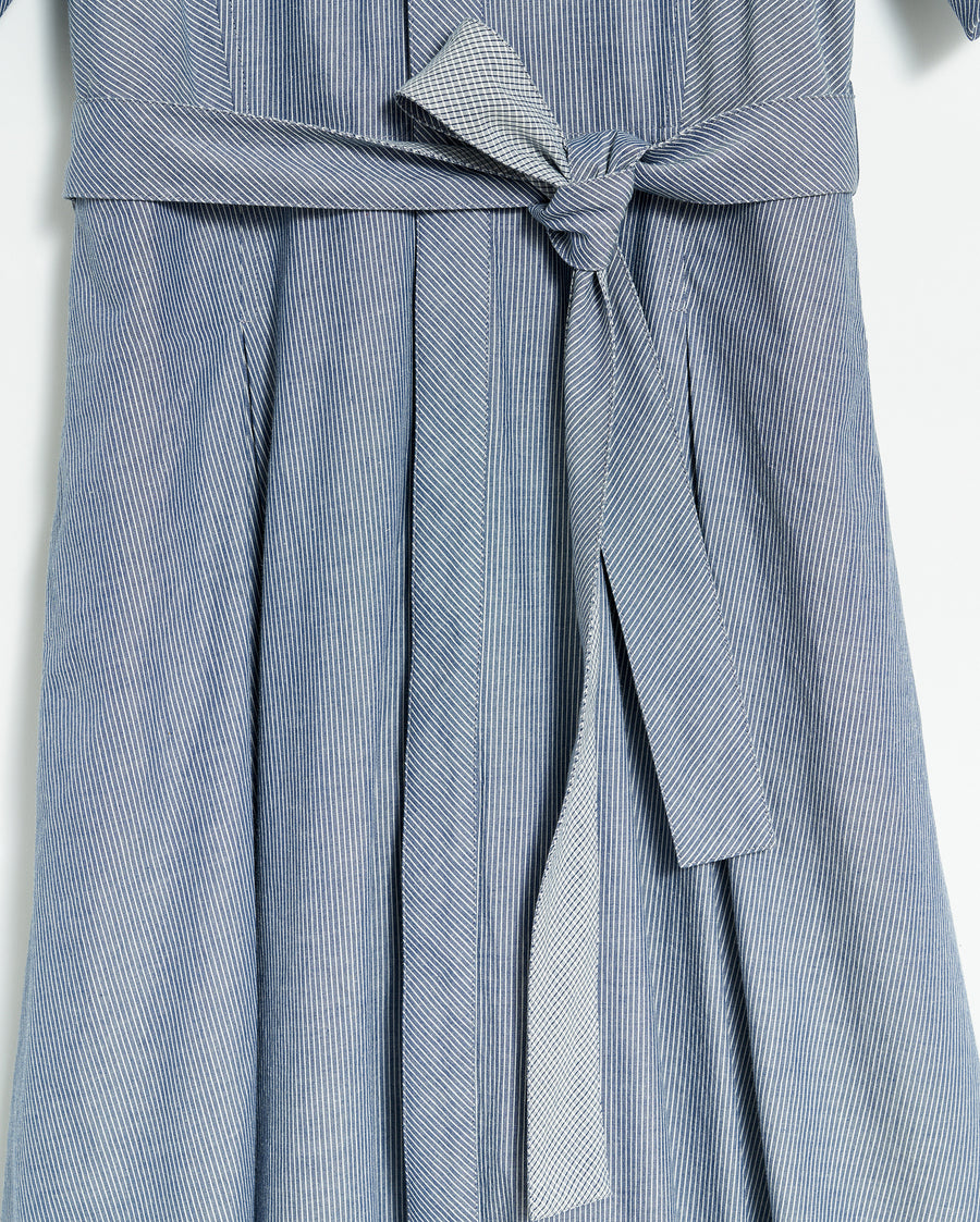 Wrap Dress in Coastal Blue