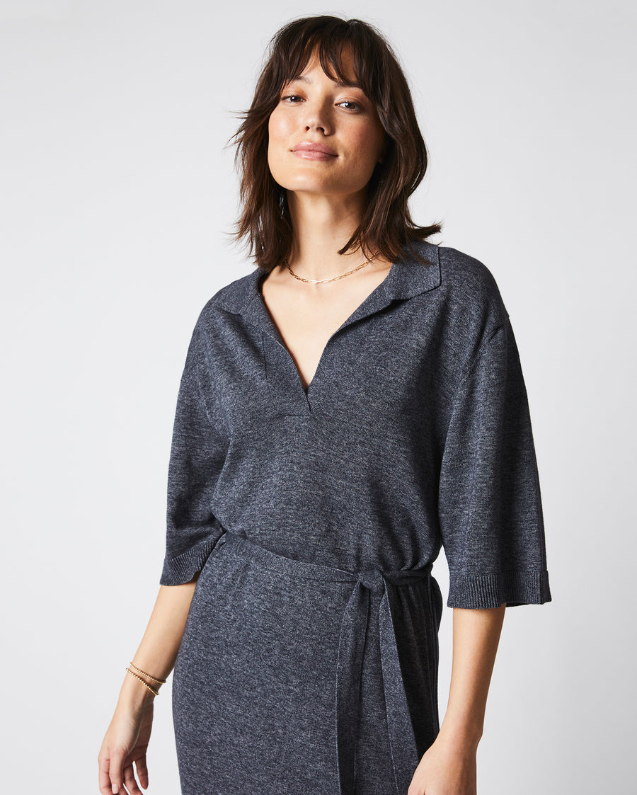 Sweater Polo Dress