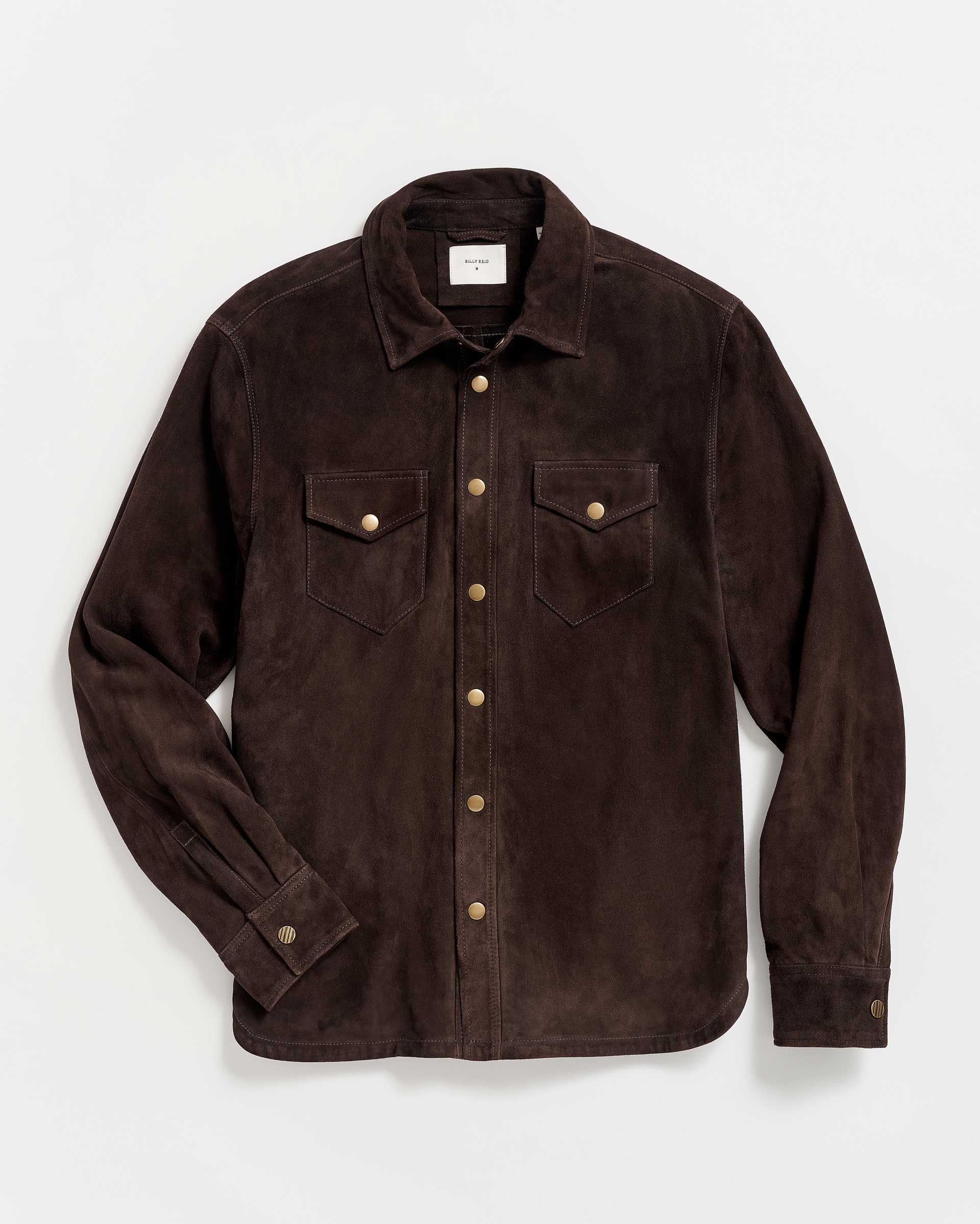 Savoy Suede Workshirt | Luxe Utilitarian Style – Billy Reid