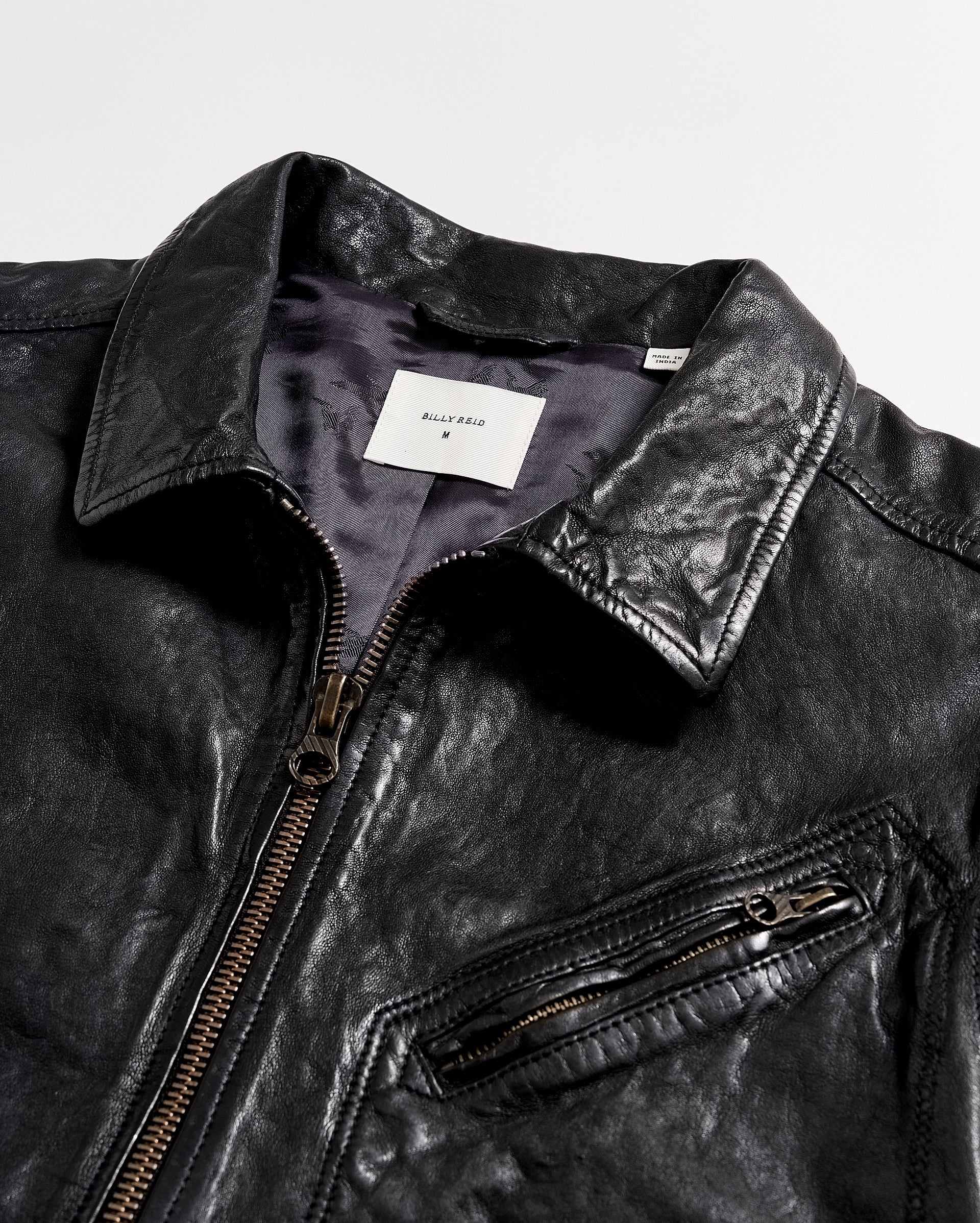 Billy reid deals leather jacket