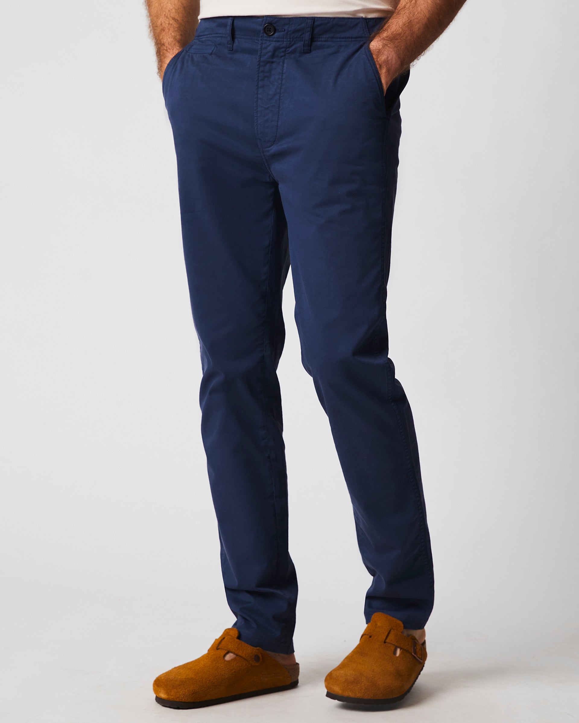 Chinos sales navy blue