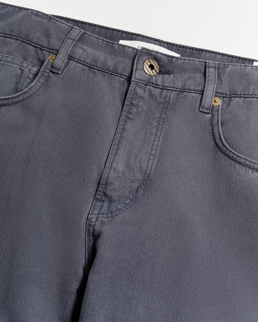 COTTON LINEN 5 POCKET PANT