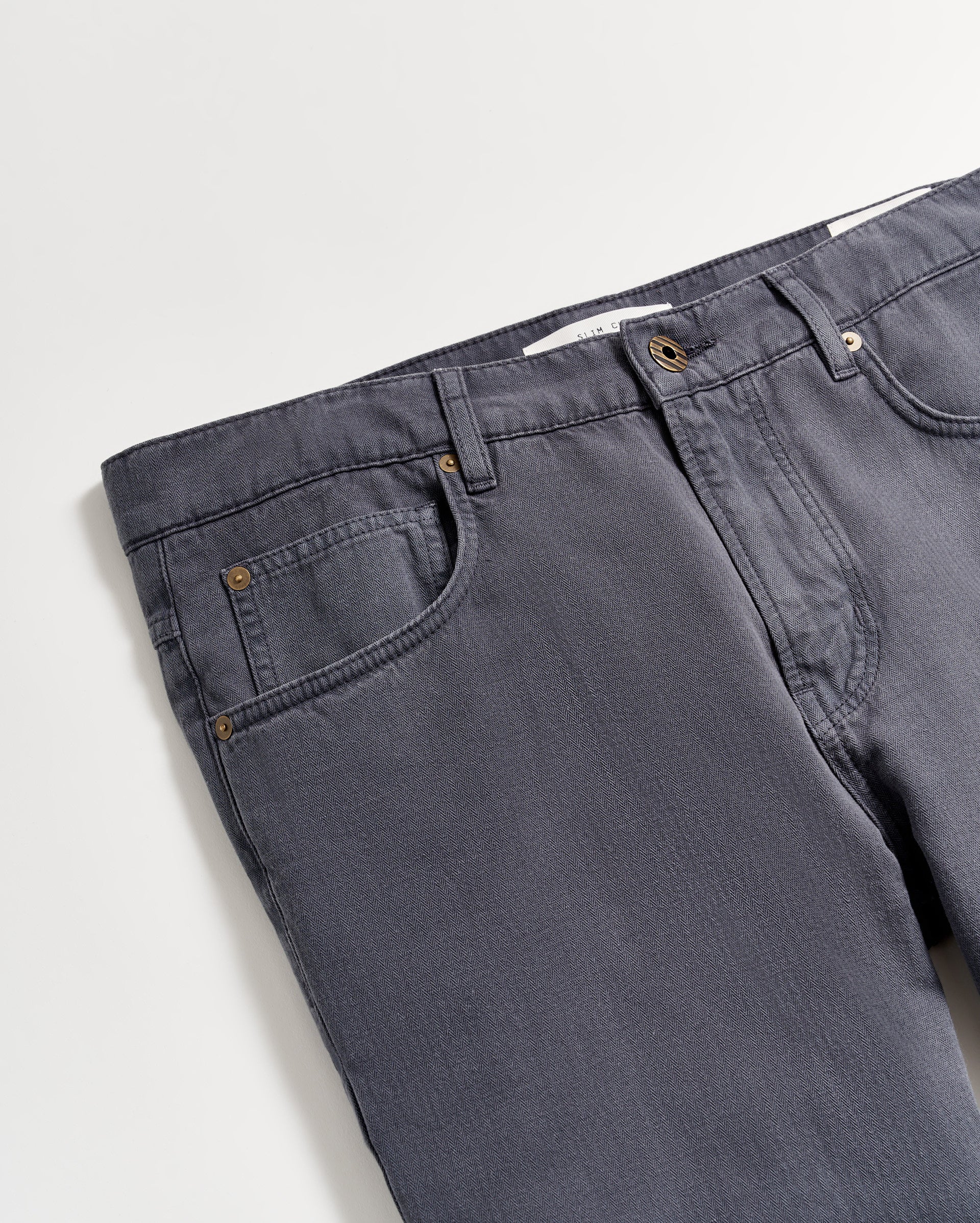 Cotton Linen 5 Pocket Pant | Jeans Style Trousers with a Breath of Comfort  – Billy Reid