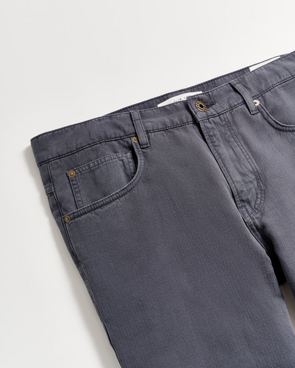 COTTON LINEN 5 POCKET PANT