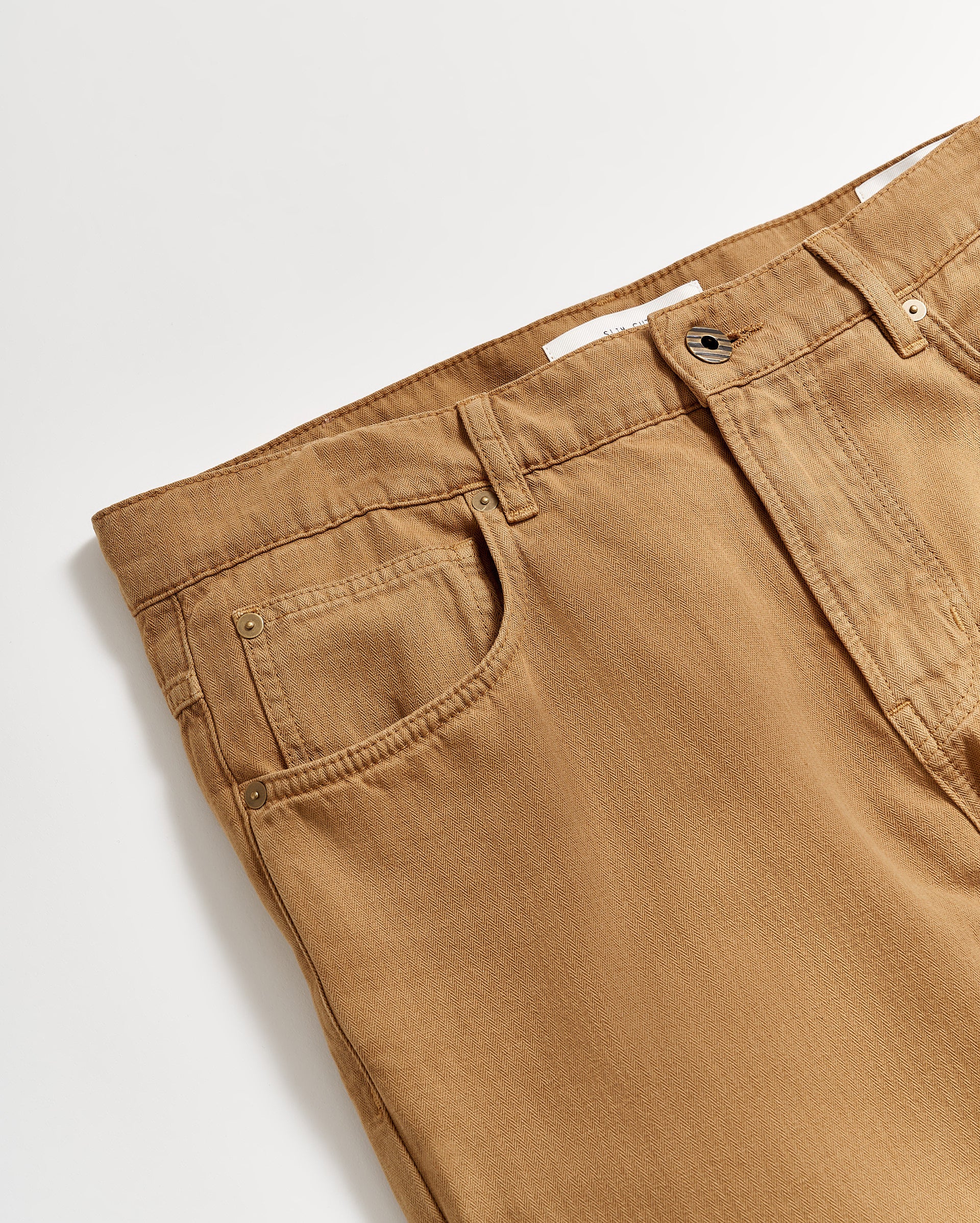 5 pocket trousers mens top