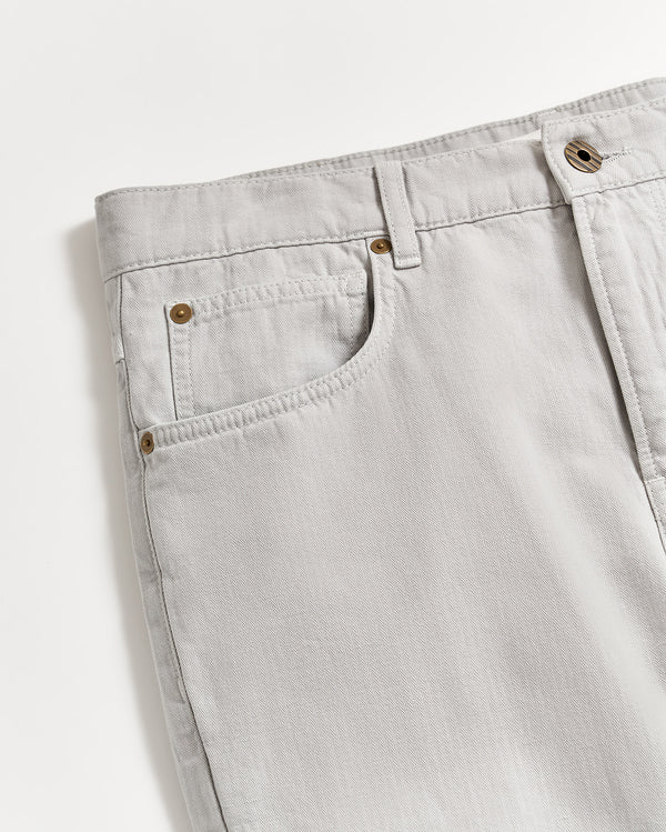 COTTON LINEN 5 POCKET PANT