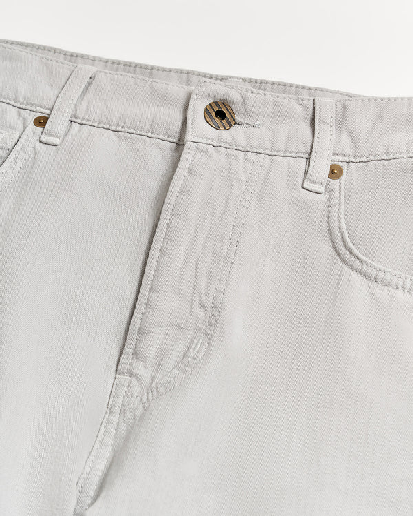 COTTON LINEN 5 POCKET PANT