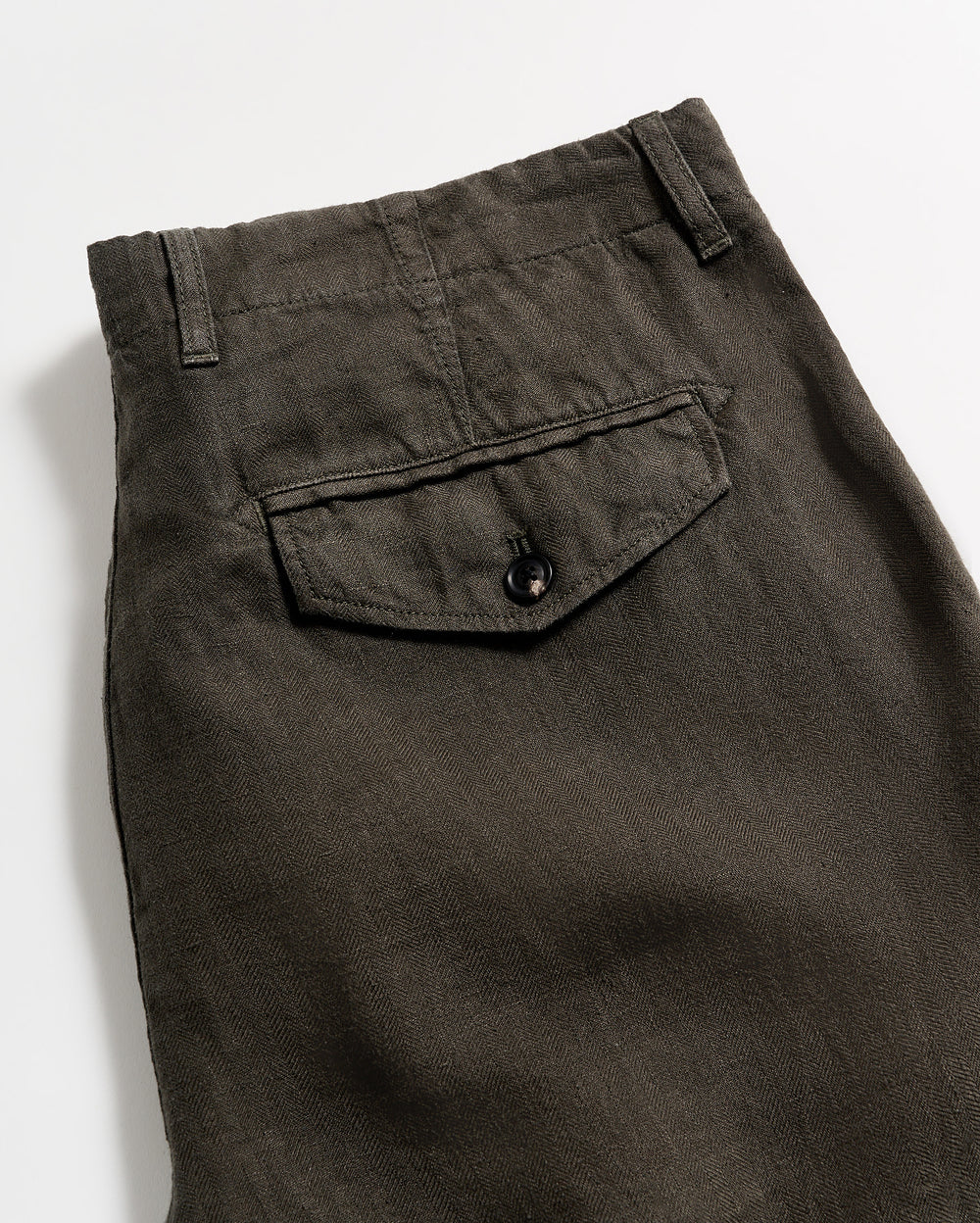 Linen Moore Short in Steel Grey