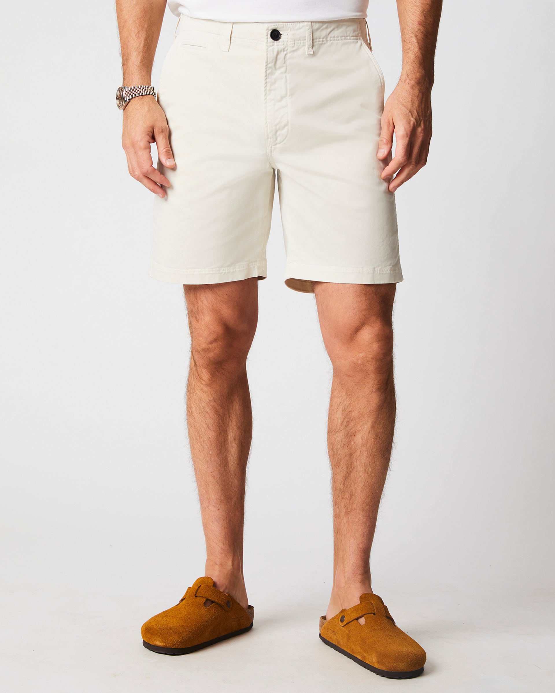 mens dress chino shorts UNTUCKit | 7" Stretch Chino Shorts