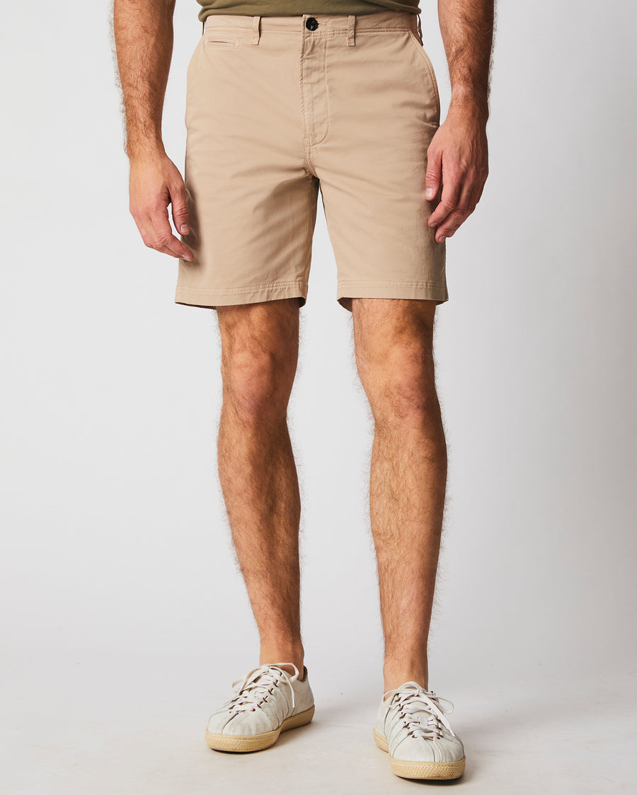 Male model wears the Chino Short in Khaki