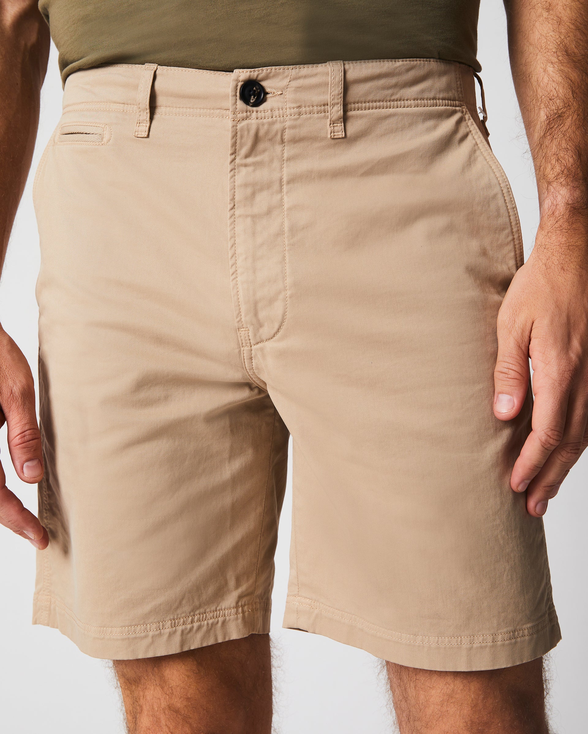 CHINO SHORT IN KHAKI – Billy Reid